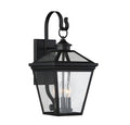 SAVOY HOUSE, ELLIJAY BLACK OUTDOOR: WALL LANTERN, OUTDOOR WALL LIGHTS