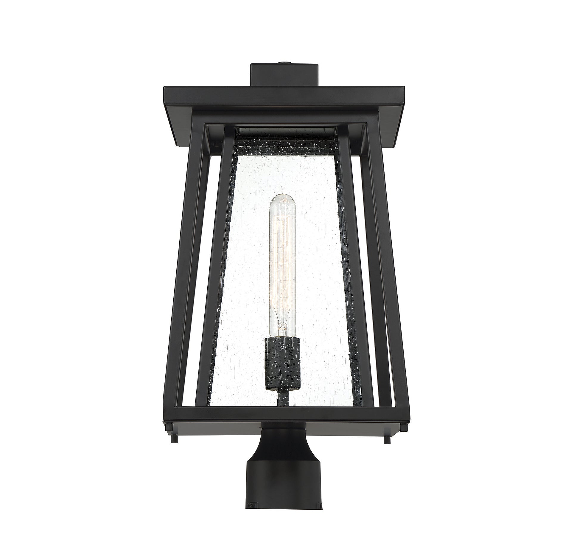 SAVOY HOUSE DENVER OUTDOOR: POST LANTERN | 5-2024-BK