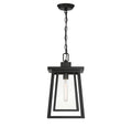 SAVOY HOUSE, DENVER OUTDOOR: HANGING LANTERN | 5-2025-BK, OUTDOOR CEILING LIGHTS