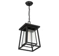 SAVOY HOUSE, DENVER OUTDOOR: HANGING LANTERN | 5-2025-BK, OUTDOOR CEILING LIGHTS