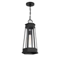 SAVOY HOUSE, PAYNE OUTDOOR: HANGING LANTERN | 5-208-BK, OUTDOOR CEILING LIGHTS