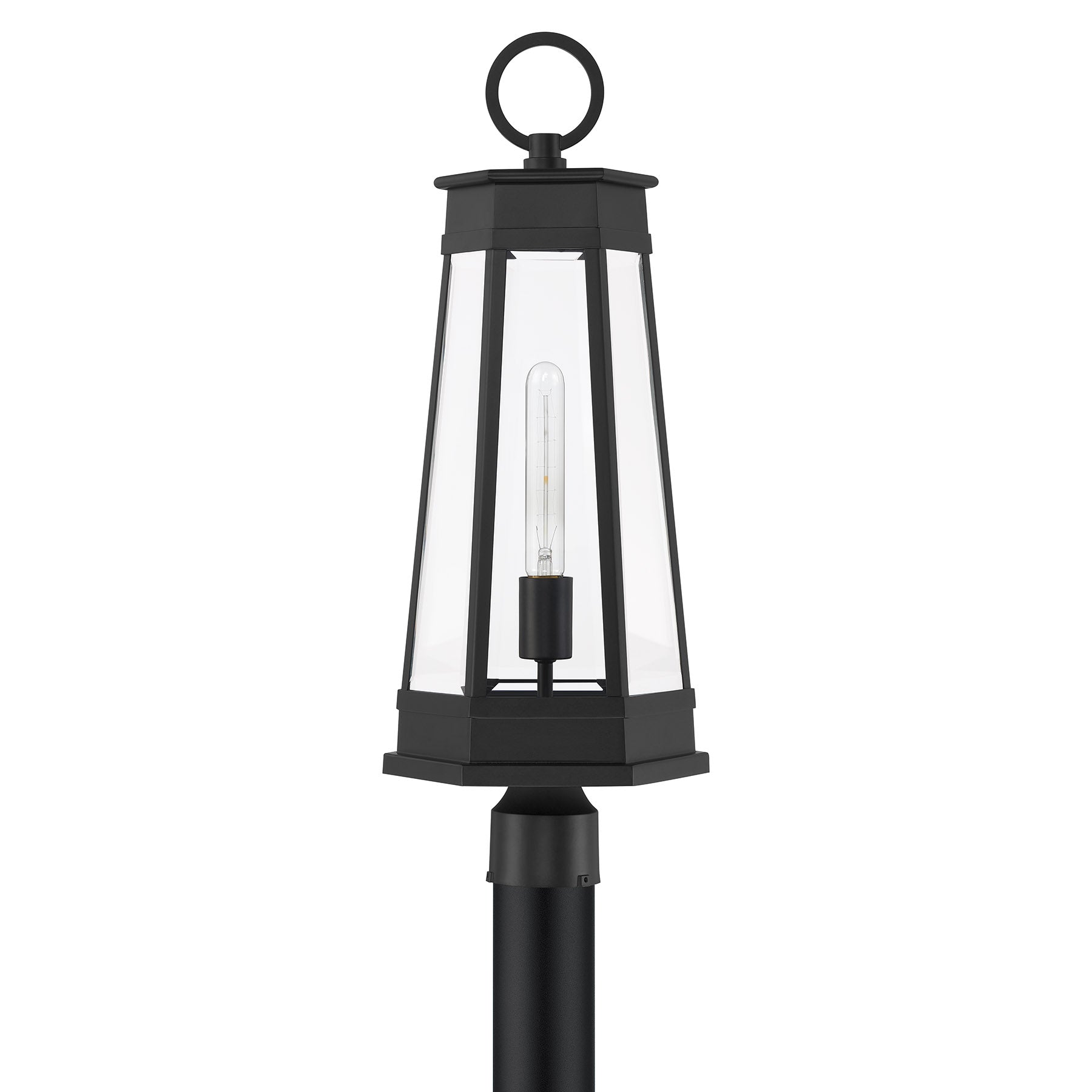 SAVOY HOUSE PAYNE OUTDOOR: POST LANTERN | 5-209-BK