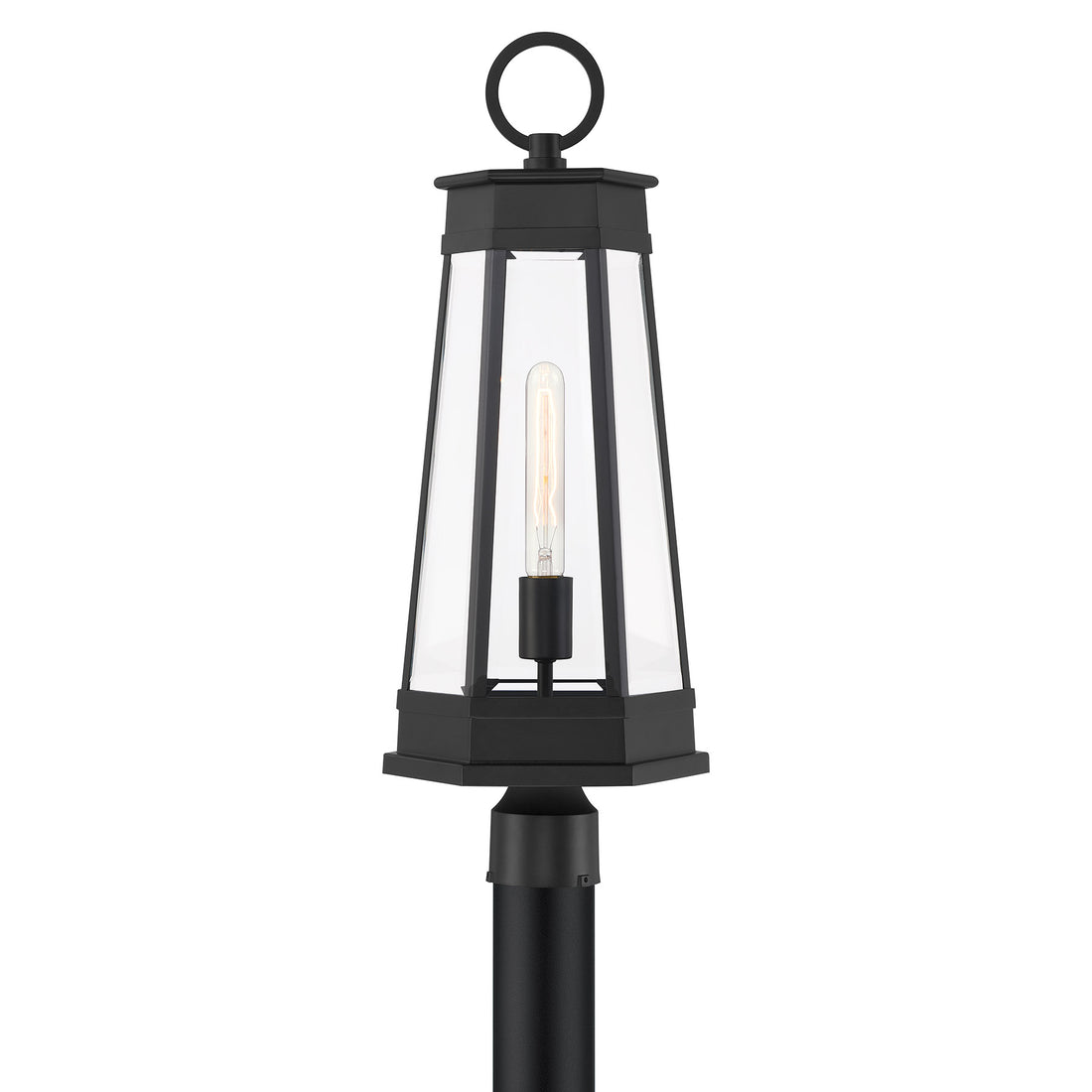 SAVOY HOUSE PAYNE OUTDOOR: POST LANTERN | 5-209-BK