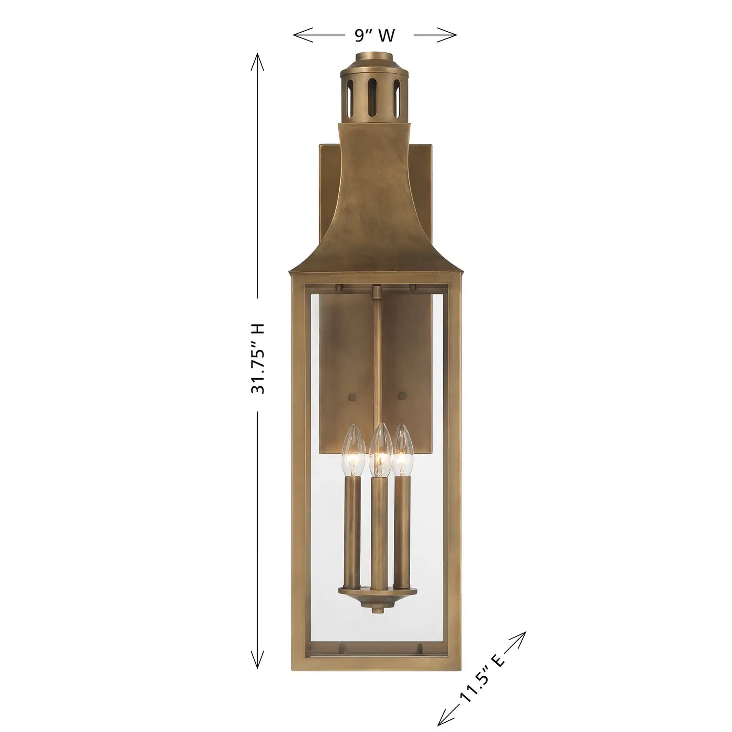 SAVOY HOUSE, LANCASTER OUTDOOR: WALL LANTERN, OUTDOOR WALL LIGHTS