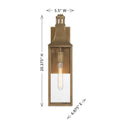 SAVOY HOUSE, LANCASTER OUTDOOR: WALL LANTERN, OUTDOOR WALL LIGHTS