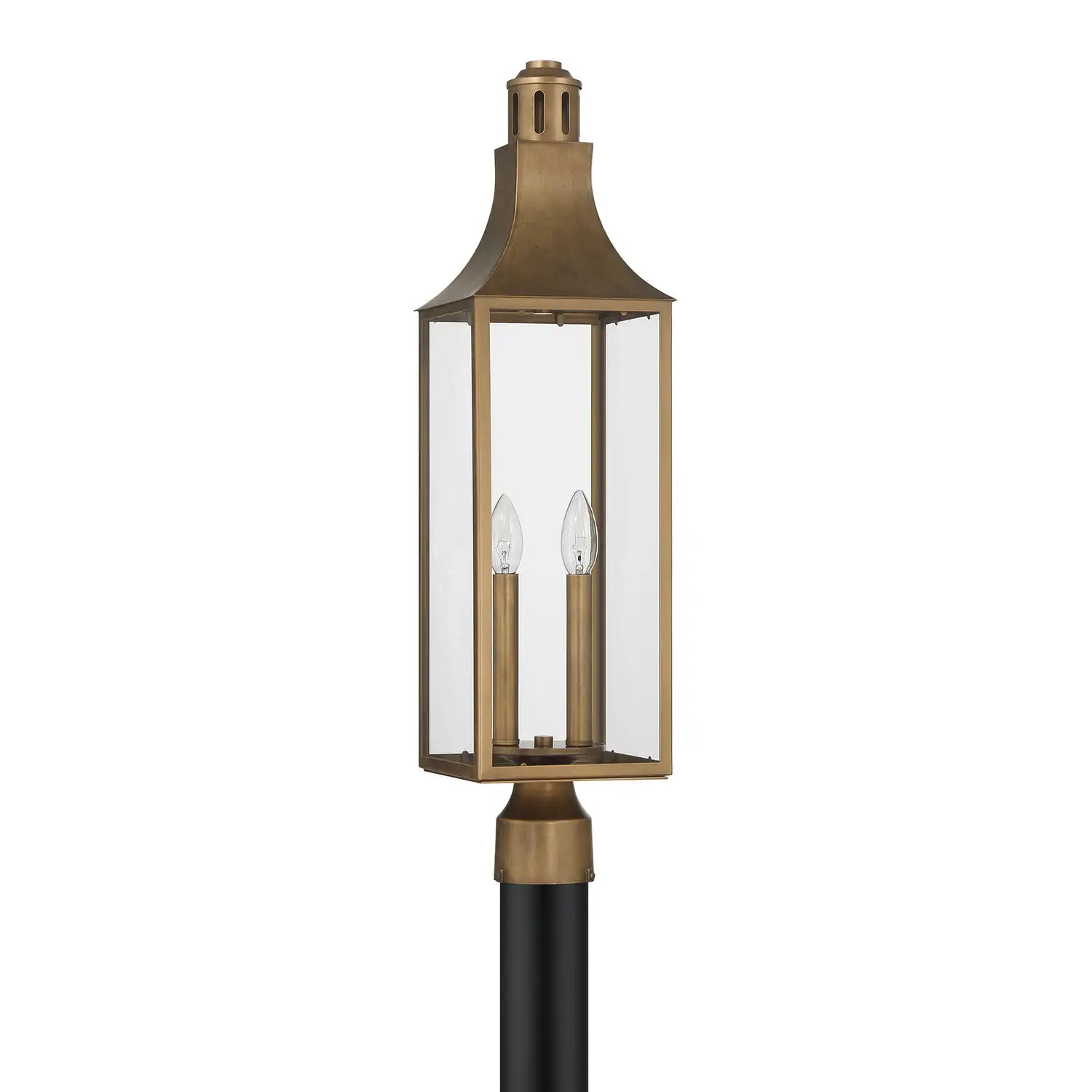 SAVOY HOUSE LANCASTER OUTDOOR: POST LANTERN
