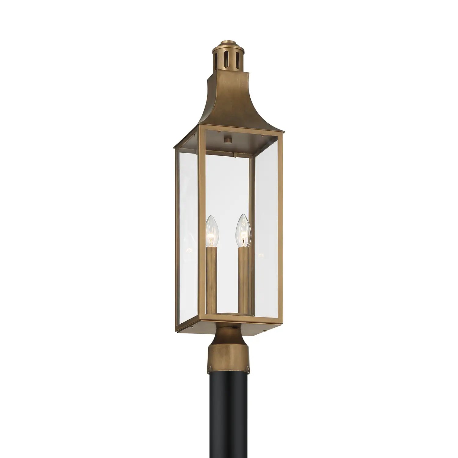 SAVOY HOUSE LANCASTER OUTDOOR: POST LANTERN