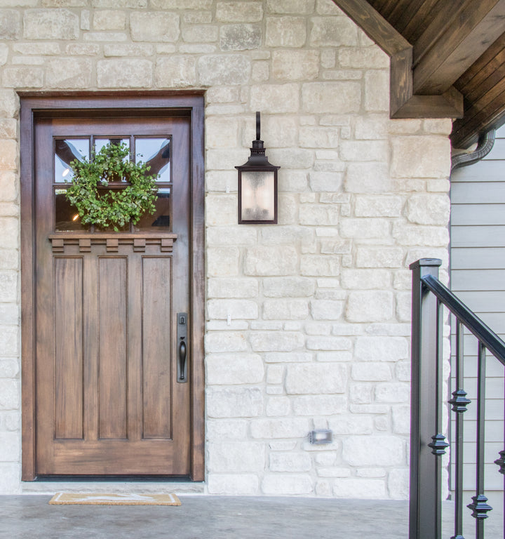 SAVOY HOUSE, MONTE GRANDE ENGLISH BRONZE OUTDOOR: WALL LANTERN, OUTDOOR WALL LIGHTS