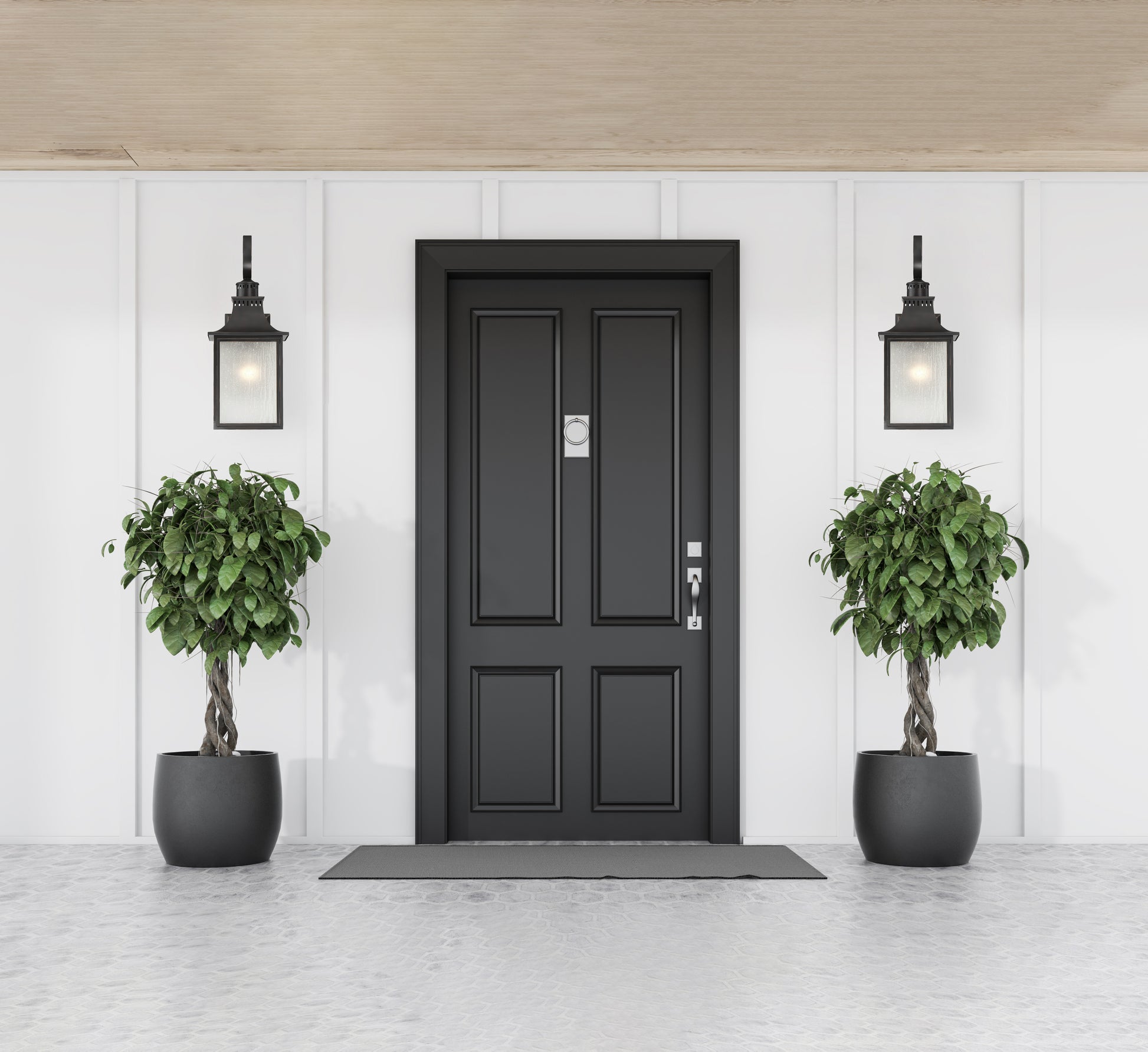 SAVOY HOUSE, MONTE GRANDE SLATE OUTDOOR: WALL LANTERN, OUTDOOR WALL LIGHTS