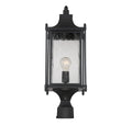 SAVOY HOUSE DUNNMORE OUTDOOR: POST LANTERN | 5-3454-BK
