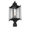 SAVOY HOUSE DUNNMORE OUTDOOR: POST LANTERN | 5-3454-BK
