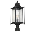 SAVOY HOUSE DUNNMORE OUTDOOR: POST LANTERN | 5-3454-BK