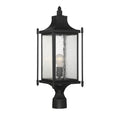 SAVOY HOUSE DUNNMORE OUTDOOR: POST LANTERN | 5-3454-BK