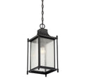 SAVOY HOUSE, DUNNMORE OUTDOOR: HANGING LANTERN | 5-3455-BK, OUTDOOR CEILING LIGHTS
