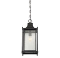 SAVOY HOUSE, DUNNMORE OUTDOOR: HANGING LANTERN | 5-3455-BK, OUTDOOR CEILING LIGHTS
