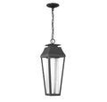 SAVOY HOUSE, BROOKLINE OUTDOOR: HANGING LANTERN | 5-357-BK, OUTDOOR CEILING LIGHTS