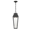 SAVOY HOUSE, BROOKLINE OUTDOOR: HANGING LANTERN | 5-357-BK, OUTDOOR CEILING LIGHTS