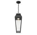 SAVOY HOUSE, BROOKLINE OUTDOOR: HANGING LANTERN | 5-357-BK, OUTDOOR CEILING LIGHTS