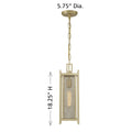 SAVOY HOUSE, JACOBS OUTDOOR: HANGING LANTERN, OUTDOOR CEILING LIGHTS