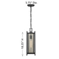 SAVOY HOUSE, JACOBS OUTDOOR: HANGING LANTERN, OUTDOOR CEILING LIGHTS