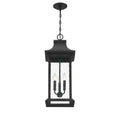SAVOY HOUSE, HANCOCK OUTDOOR: HANGING LANTERN | 5-453-BK, OUTDOOR CEILING LIGHTS