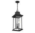 SAVOY HOUSE, HANCOCK OUTDOOR: HANGING LANTERN | 5-453-BK, OUTDOOR CEILING LIGHTS