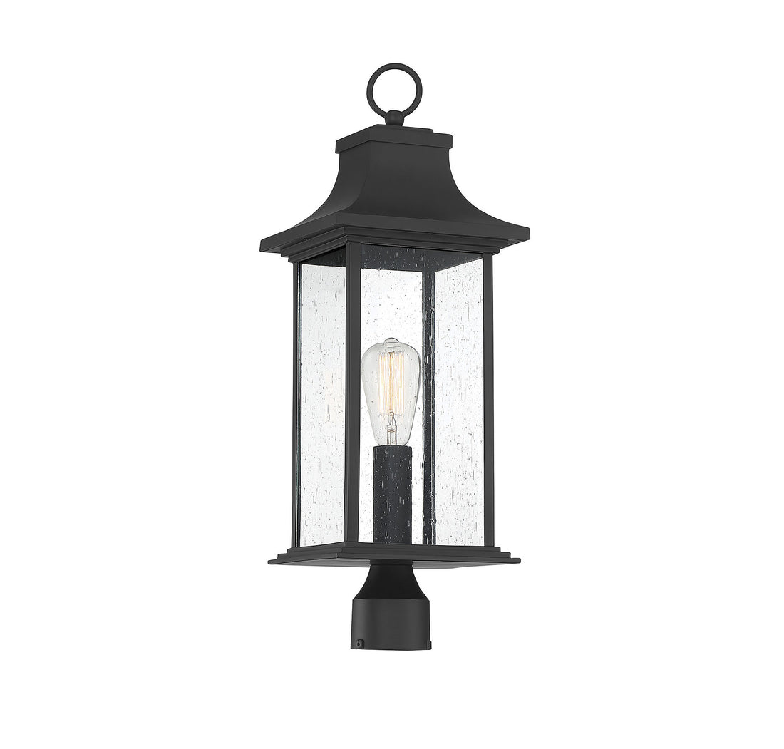 SAVOY HOUSE HANCOCK OUTDOOR: POST LANTERN | 5-454-BK