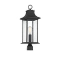 SAVOY HOUSE HANCOCK OUTDOOR: POST LANTERN | 5-454-BK