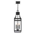 SAVOY HOUSE, EMERY OUTDOOR: HANGING LANTERN | 5-608-BK, OUTDOOR CEILING LIGHTS