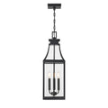 SAVOY HOUSE, EMERY OUTDOOR: HANGING LANTERN | 5-608-BK, OUTDOOR CEILING LIGHTS