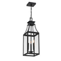 SAVOY HOUSE, EMERY OUTDOOR: HANGING LANTERN | 5-608-BK, OUTDOOR CEILING LIGHTS
