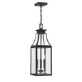 SAVOY HOUSE, EMERY OUTDOOR: HANGING LANTERN | 5-608-BK, OUTDOOR CEILING LIGHTS