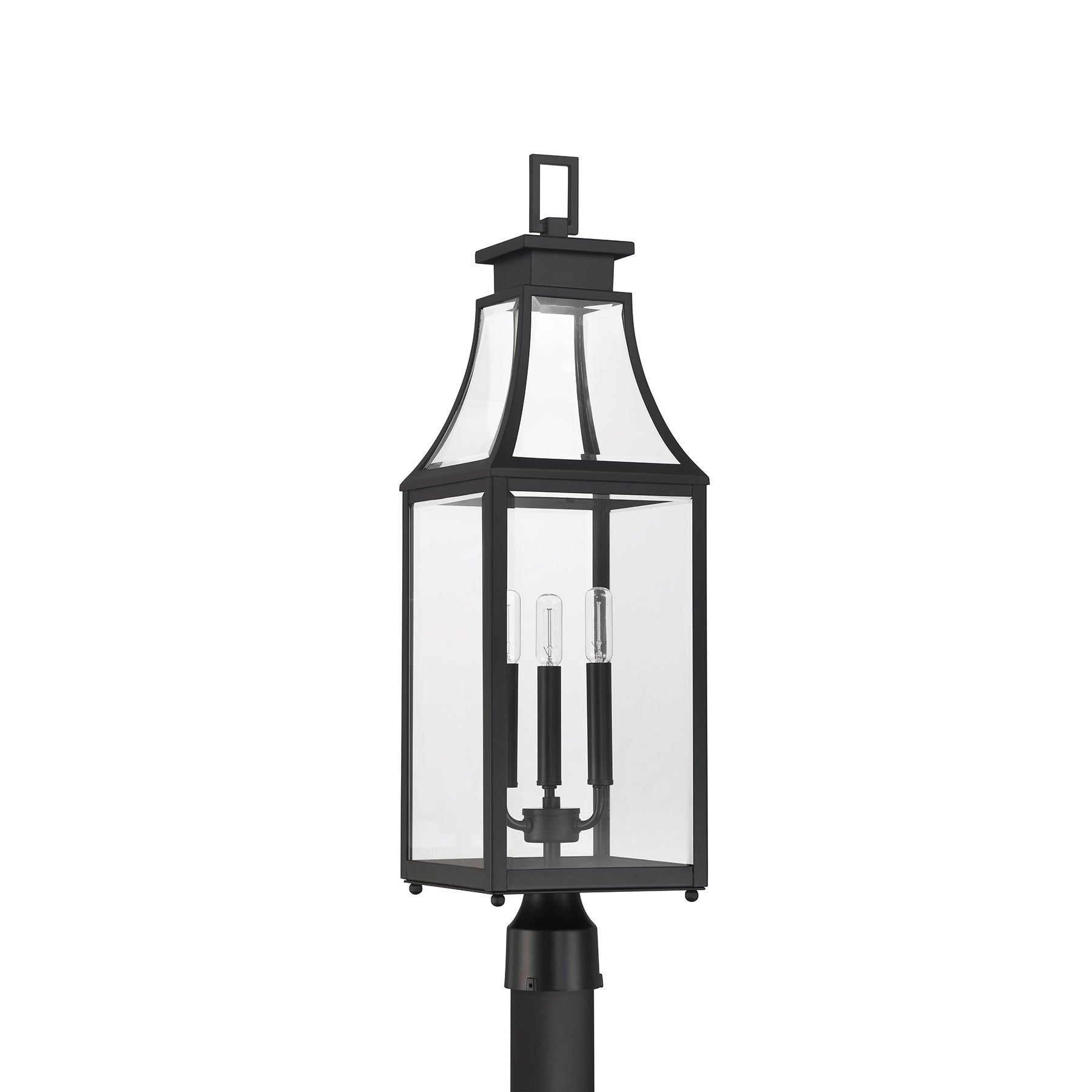 SAVOY HOUSE EMERY OUTDOOR: POST LANTERN | 5-609-BK