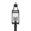 SAVOY HOUSE EMERY OUTDOOR: POST LANTERN | 5-609-BK
