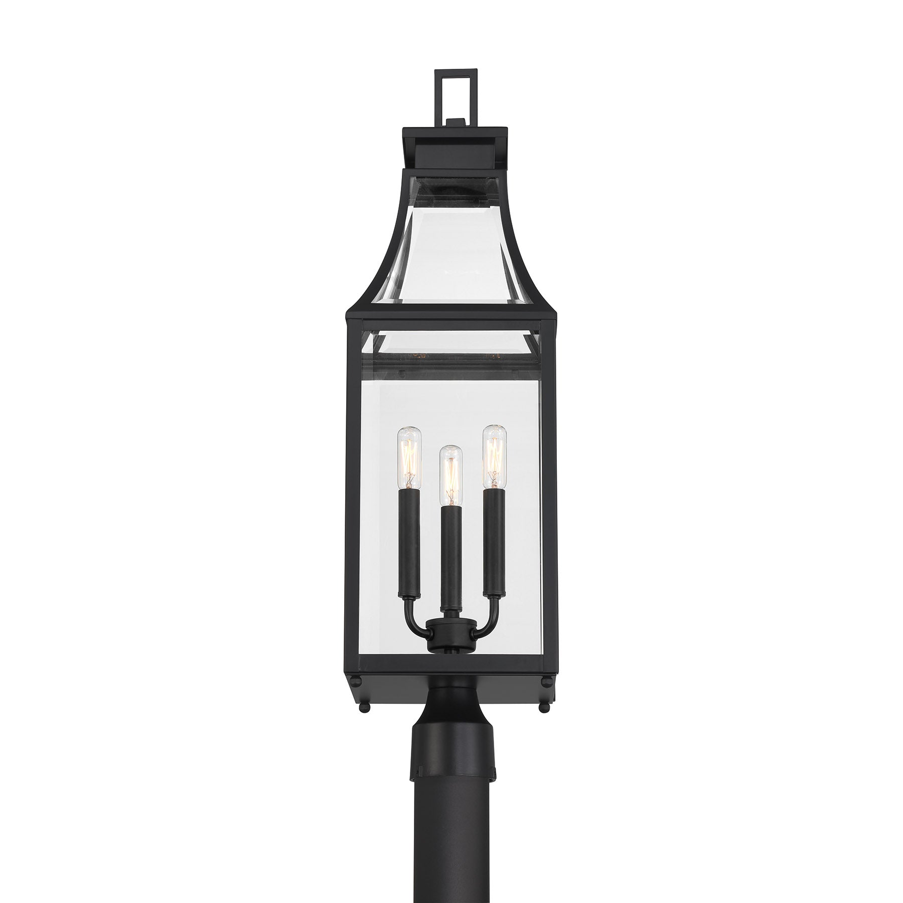 SAVOY HOUSE EMERY OUTDOOR: POST LANTERN | 5-609-BK