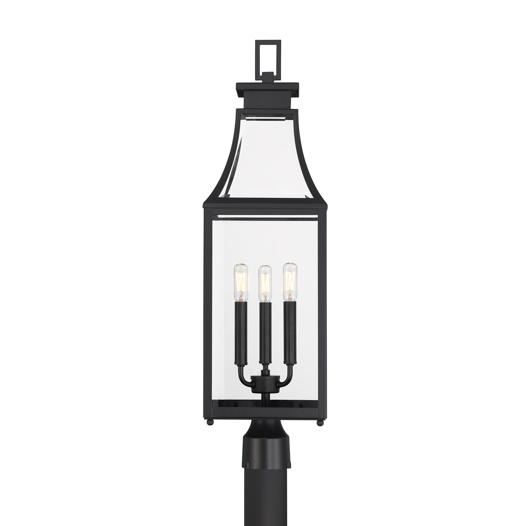 SAVOY HOUSE EMERY OUTDOOR: POST LANTERN | 5-609-BK