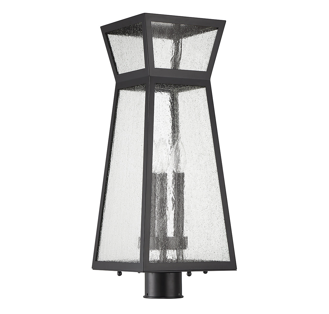 SAVOY HOUSE MILLFORD OUTDOOR: POST LANTERN | 5-633-BK