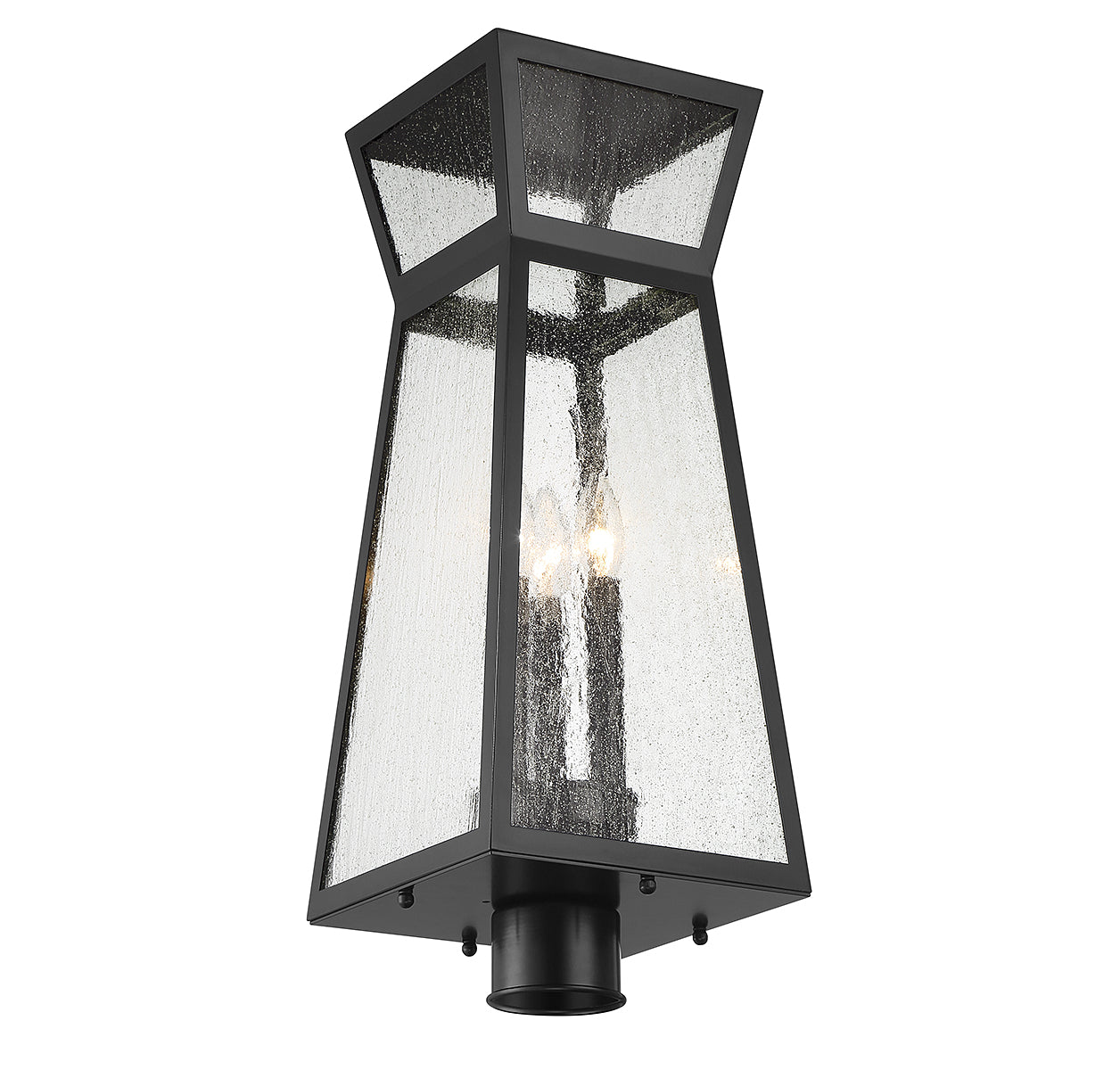 SAVOY HOUSE MILLFORD OUTDOOR: POST LANTERN | 5-633-BK