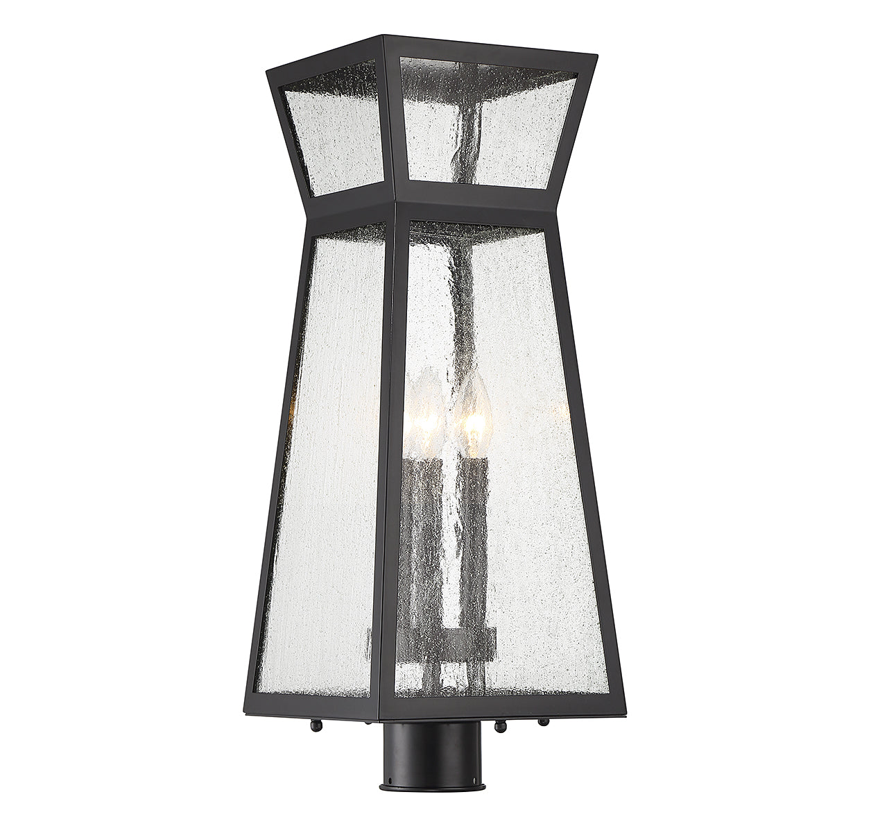 SAVOY HOUSE MILLFORD OUTDOOR: POST LANTERN | 5-633-BK