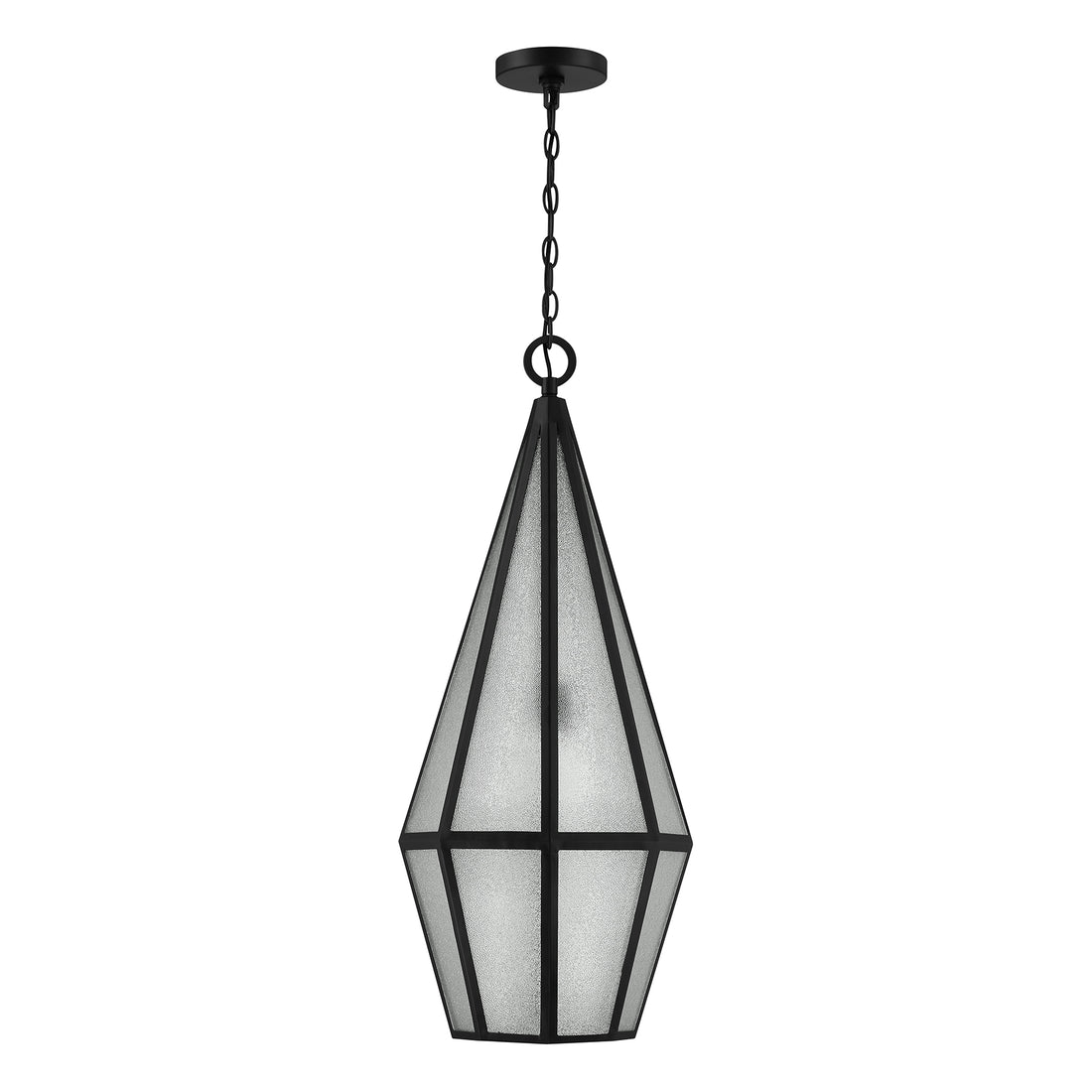 SAVOY HOUSE, PENINSULA OUTDOOR: HANGING LANTERN | 5-706-BK, OUTDOOR CEILING LIGHTS