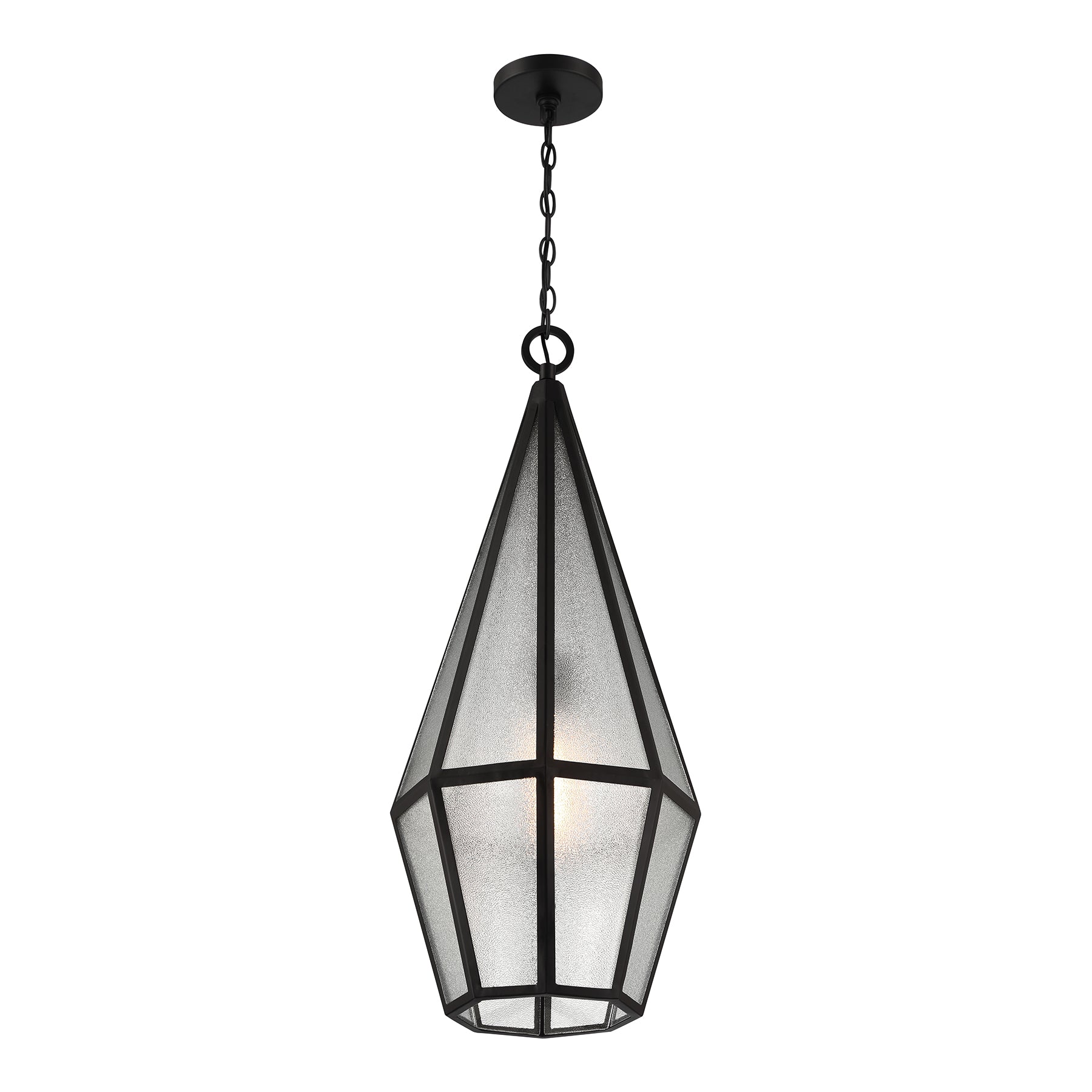 SAVOY HOUSE, PENINSULA OUTDOOR: HANGING LANTERN | 5-706-BK, OUTDOOR CEILING LIGHTS