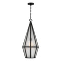 SAVOY HOUSE, PENINSULA OUTDOOR: HANGING LANTERN | 5-706-BK, OUTDOOR CEILING LIGHTS