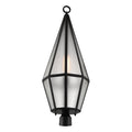 SAVOY HOUSE PENINSULA OUTDOOR: POST LANTERN | 5-707-BK