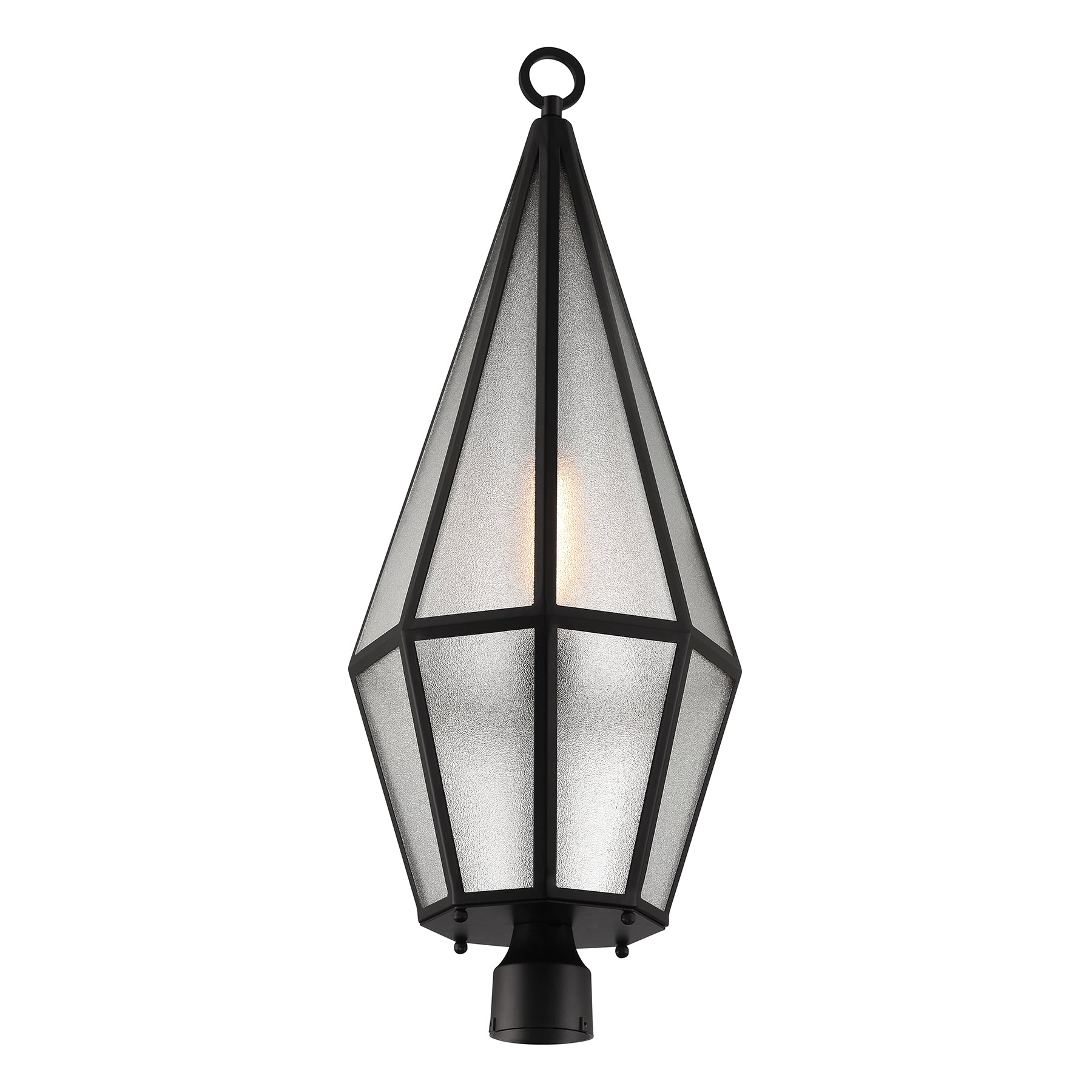 SAVOY HOUSE PENINSULA OUTDOOR: POST LANTERN | 5-707-BK