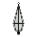 SAVOY HOUSE PENINSULA OUTDOOR: POST LANTERN | 5-707-BK
