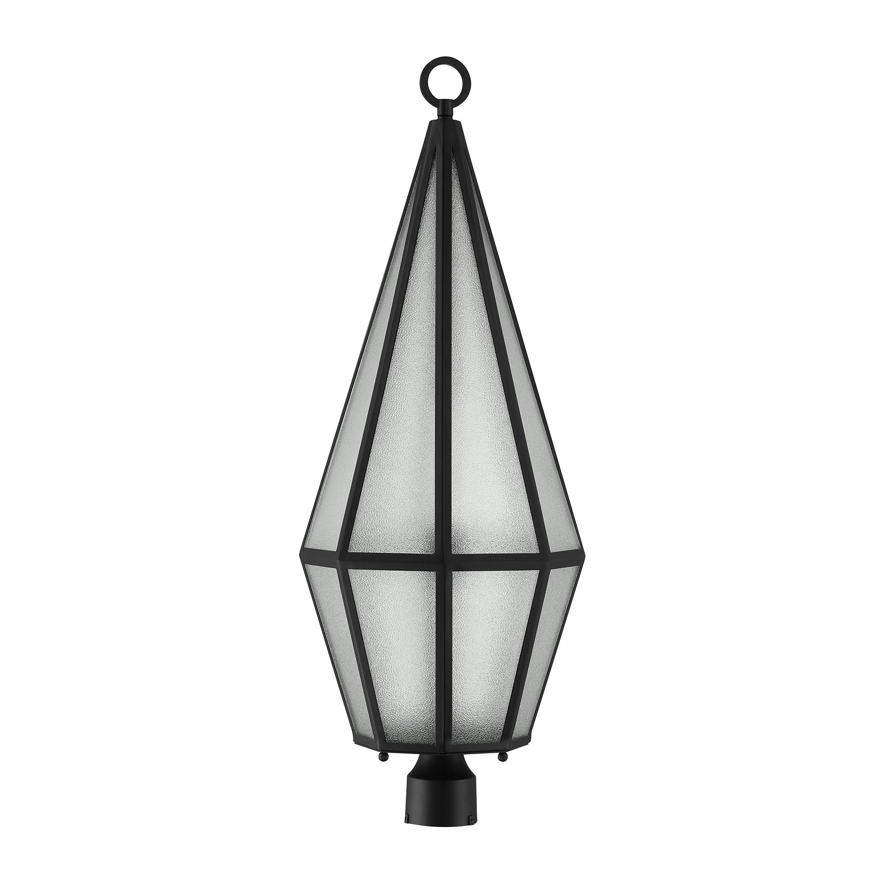 SAVOY HOUSE PENINSULA OUTDOOR: POST LANTERN | 5-707-BK