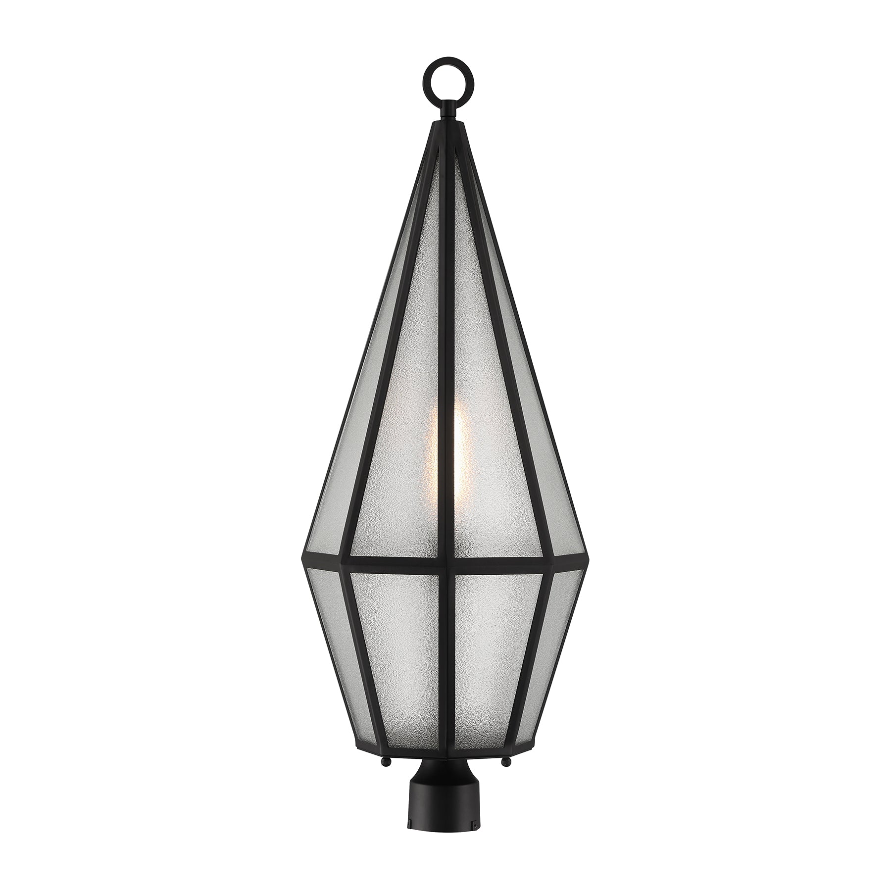 SAVOY HOUSE PENINSULA OUTDOOR: POST LANTERN | 5-707-BK