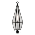 SAVOY HOUSE PENINSULA OUTDOOR: POST LANTERN | 5-707-BK
