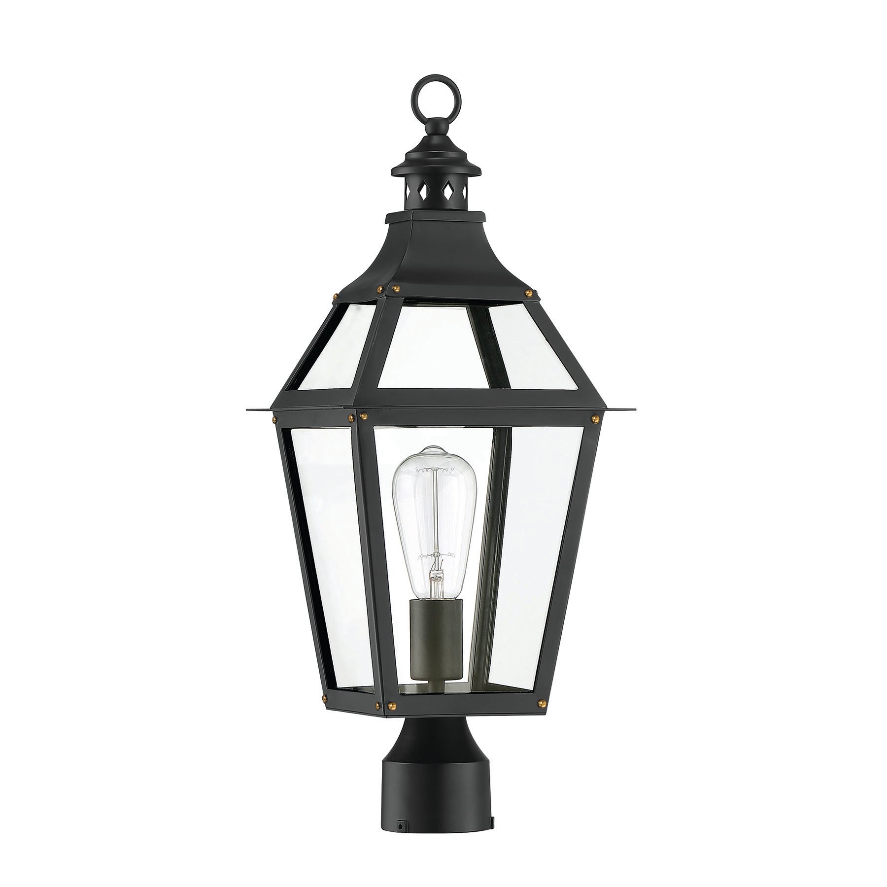 SAVOY HOUSE JACKSON OUTDOOR: POST LANTERN | 5-724-153
