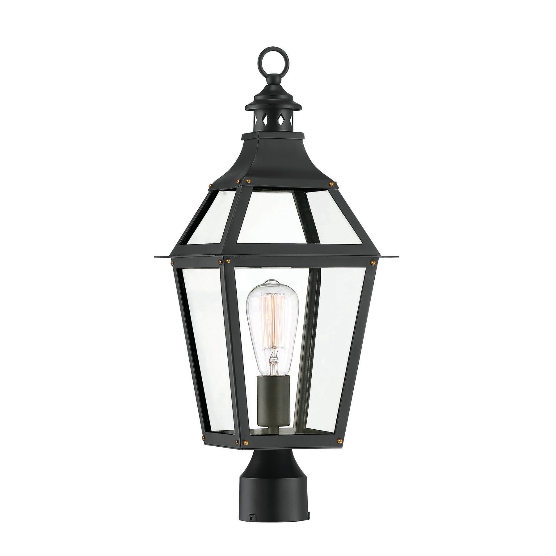 SAVOY HOUSE JACKSON OUTDOOR: POST LANTERN | 5-724-153
